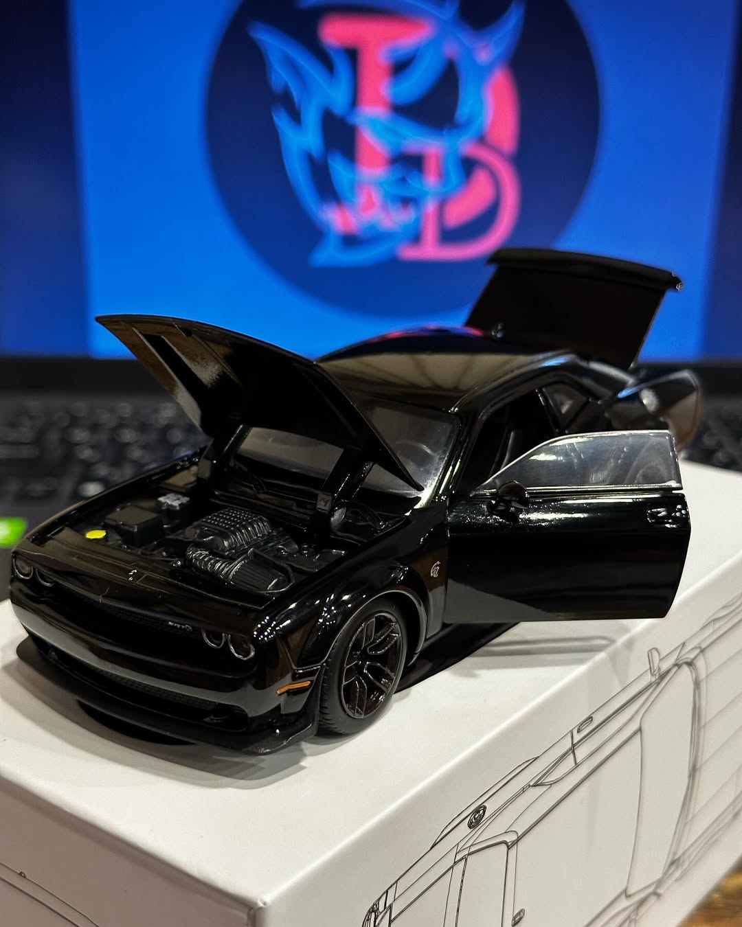 Mydemons™ Alloy Die-cast Model Car