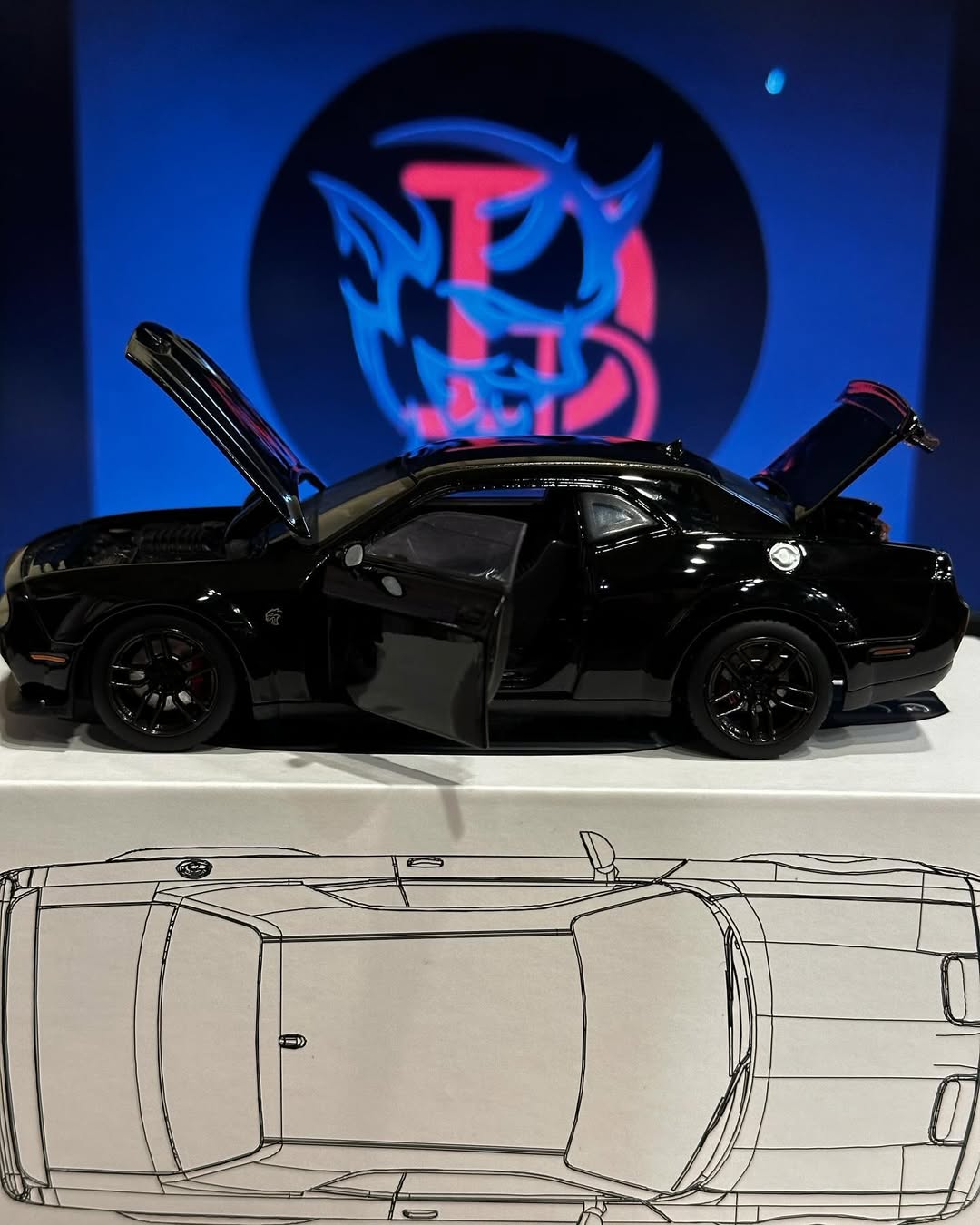 Mydemons™ Alloy Die-cast Model Car
