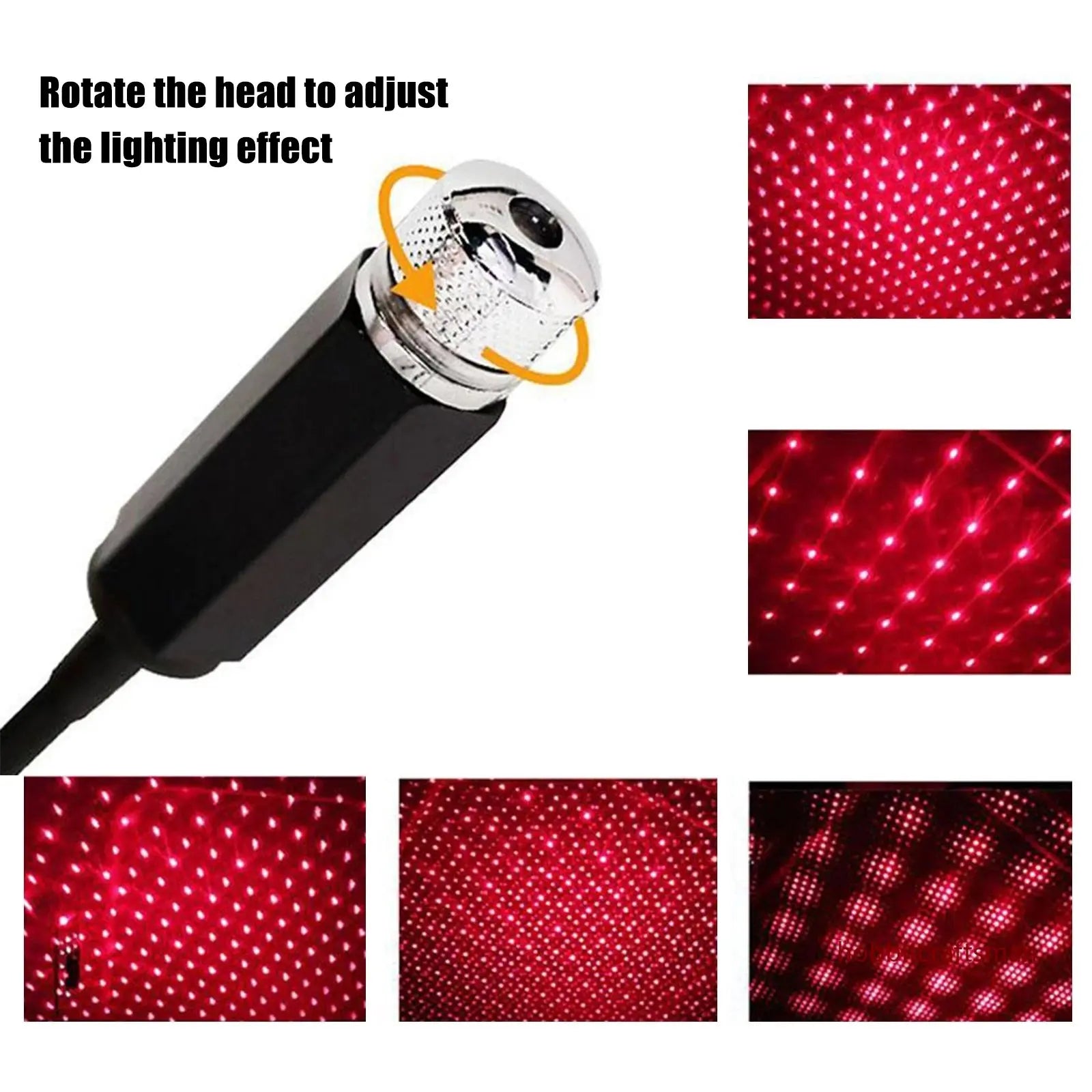 Mini LED Car Roof Star