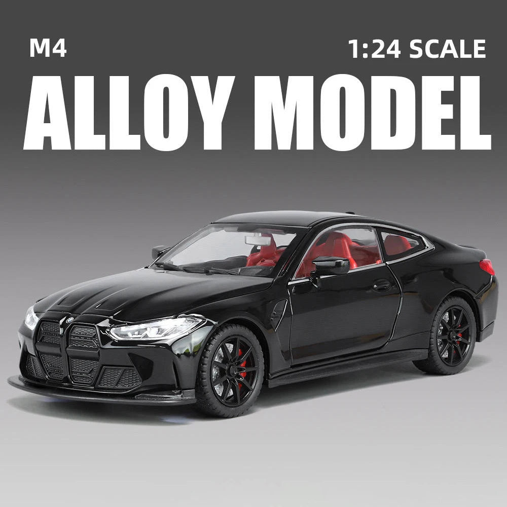 1:24 Scale BMW M4 Alloy Die-cast Model Car
