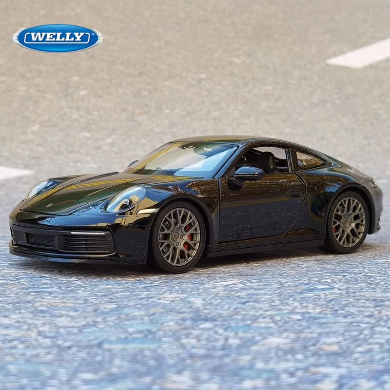 1:24 Scale Porsche 911 Carrera 4S Alloy Die-cast Model Car