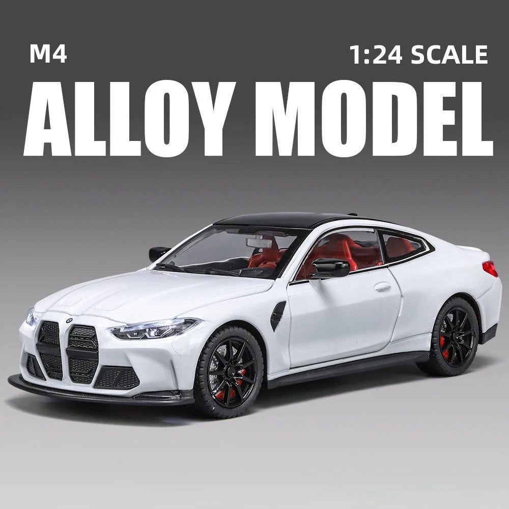 1:24 Scale BMW M4 Alloy Die-cast Model Car