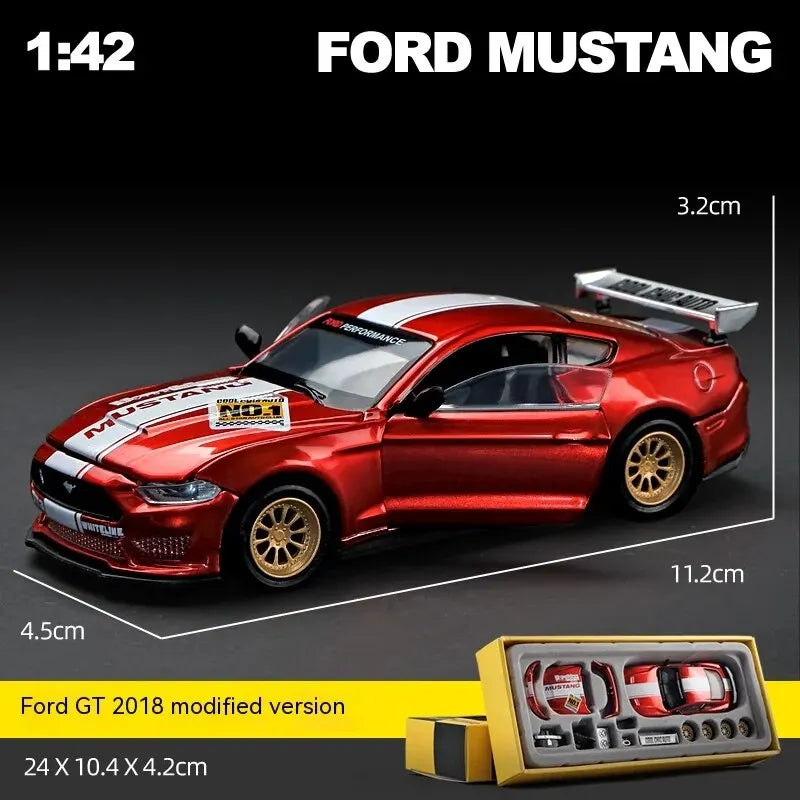 1:43 Scale Ford Mustang  Modified Die-cast Model Car