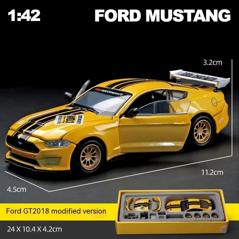 1:43 Scale Ford Mustang  Modified Die-cast Model Car