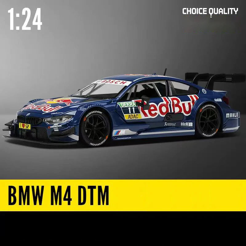 1:24 Scale BMW M4 M6 GT3 Red Bull Alloy Die-cast Model Car