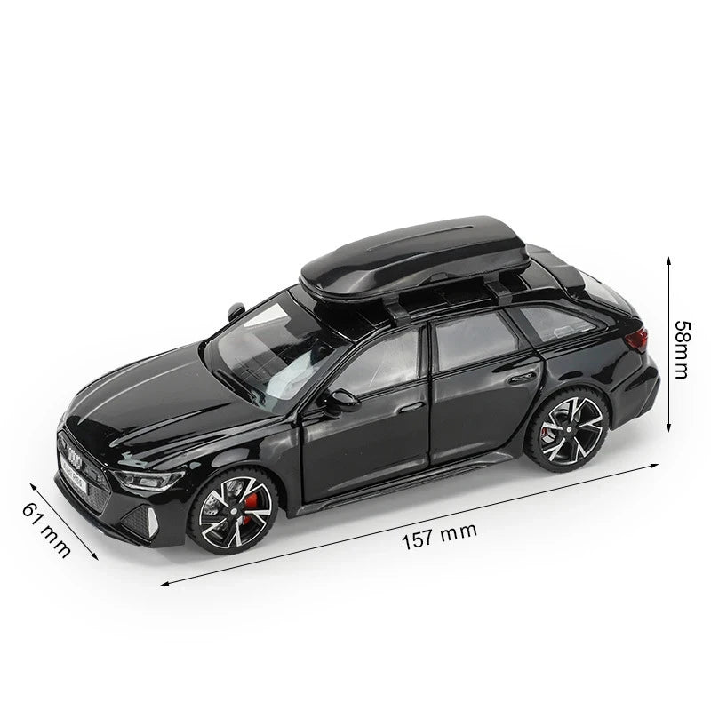 1/32 Scale Audi RS6 Die-cast Model Car