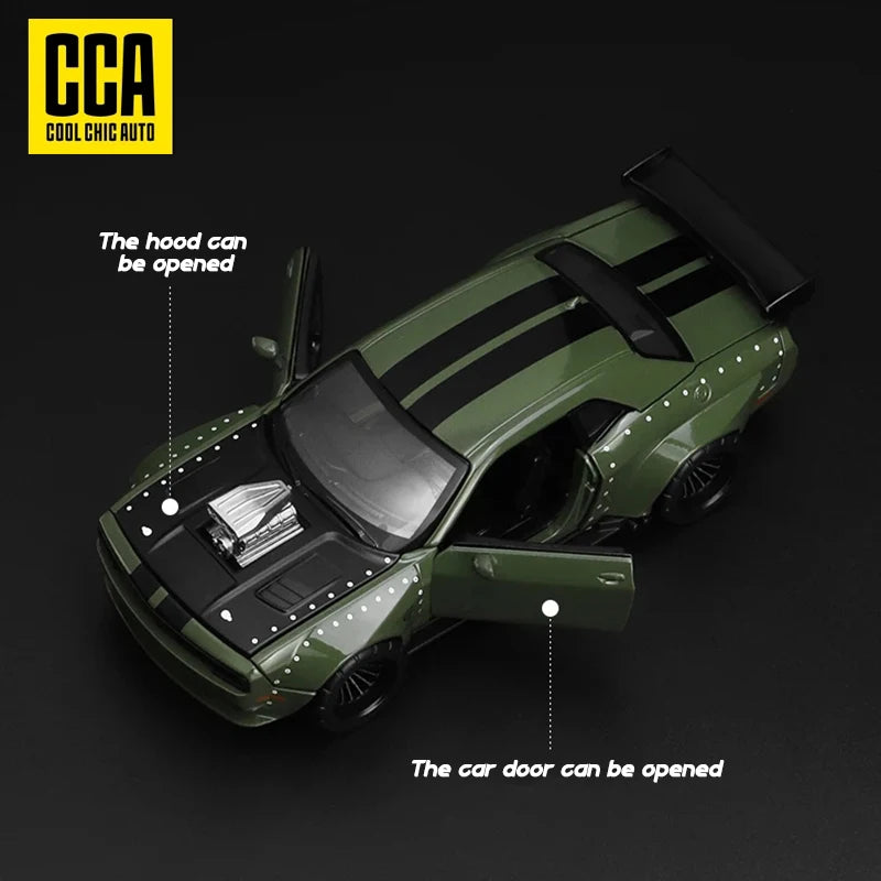 1/36 Scale Challenger SRT Hellcat Customisable Die-cast Model Car