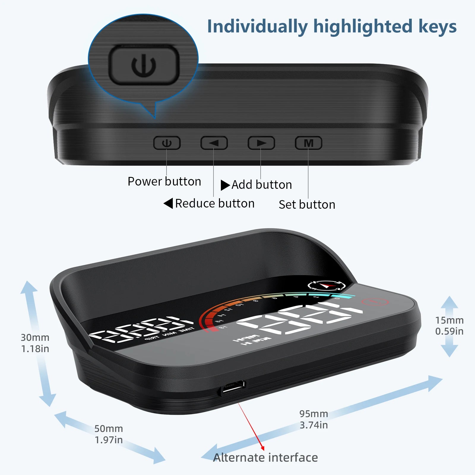 Mydemons™ GPS Speedometer