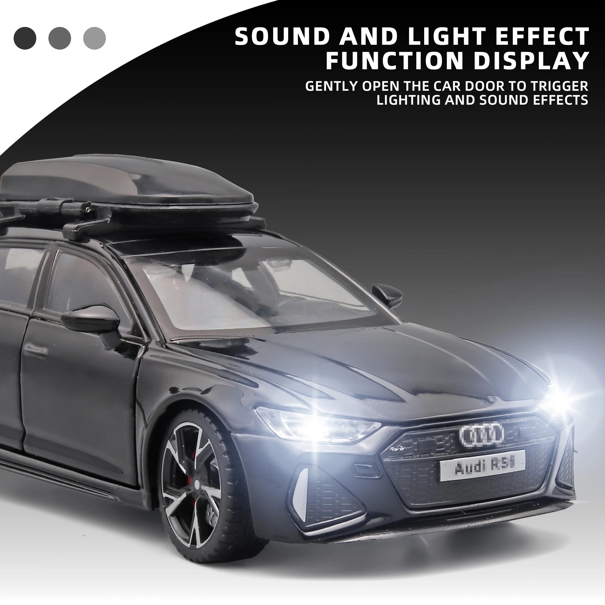 1/32 Scale Audi RS6 Die-cast Model Car