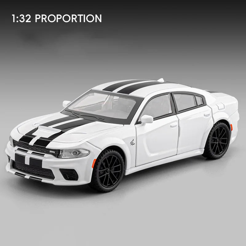 1/32 Scale Dodge Charger SRT Hellcat Alloy Die-cast Model Car