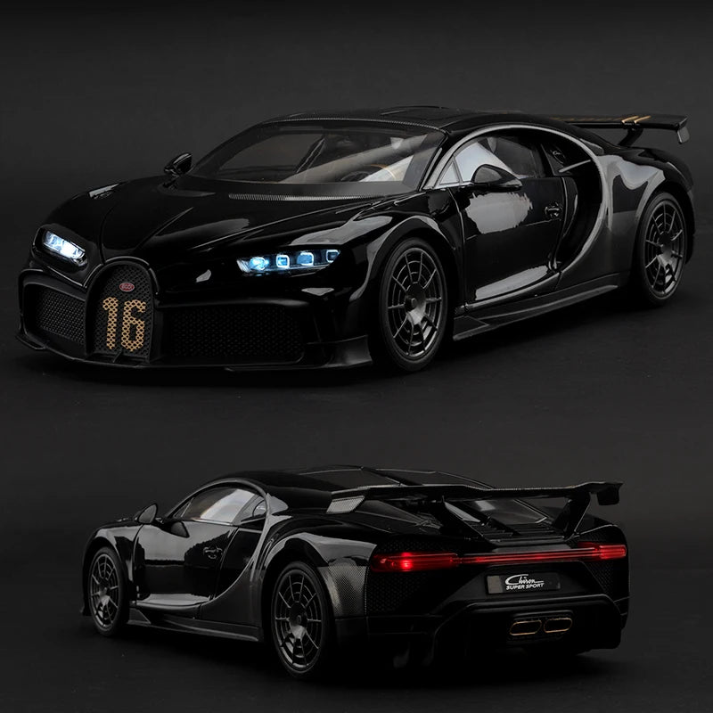 1:18 Scale Bugatti Chiron Alloy Die-cast Model Car