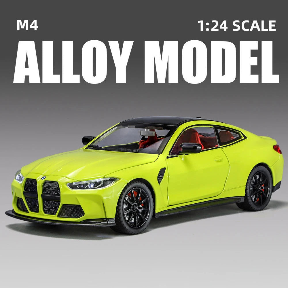 1:24 Scale BMW M4 Alloy Die-cast Model Car