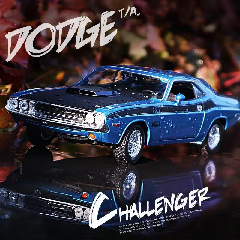 1/24 Scale Dodge Challenger T/A 1970 Alloy Die-cast Model Car