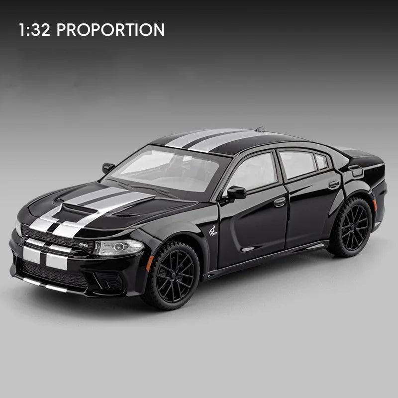 1/32 Scale Dodge Charger SRT Hellcat Alloy Die-cast Model Car