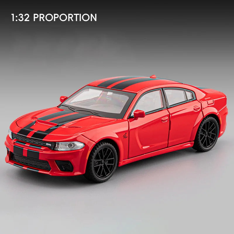 1/32 Scale Dodge Charger SRT Hellcat Alloy Die-cast Model Car