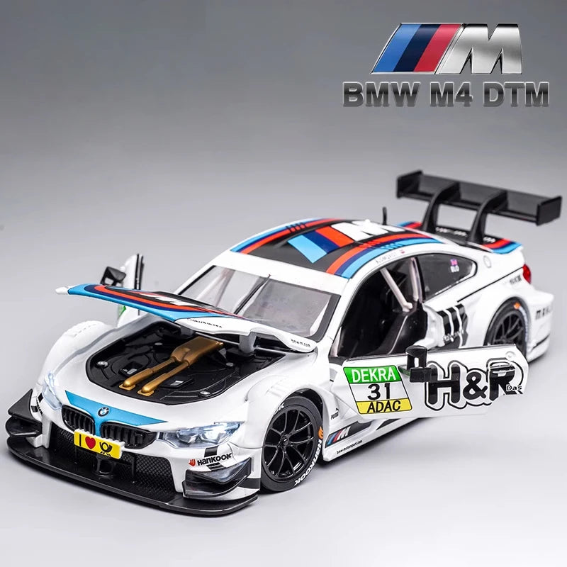1:24 Scale BMW M4 M6 GT3 Red Bull Alloy Die-cast Model Car