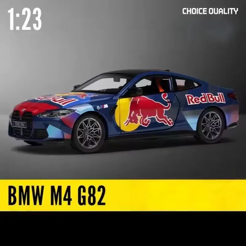 1:24 Scale BMW M4 M6 GT3 Red Bull Alloy Die-cast Model Car