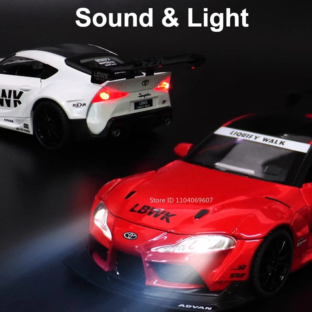 1:22 Scale Toyota Supra Die-cast Model Car