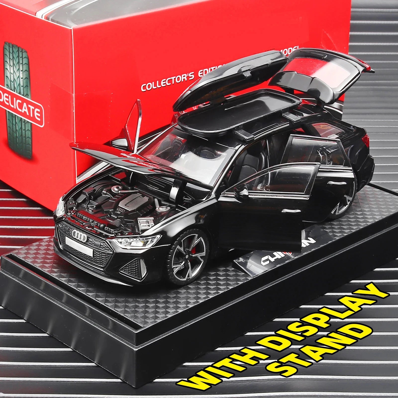 1/32 Scale Audi RS6 Die-cast Model Car
