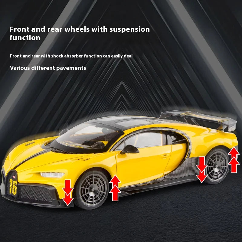 1:18 Scale Bugatti Chiron Alloy Die-cast Model Car