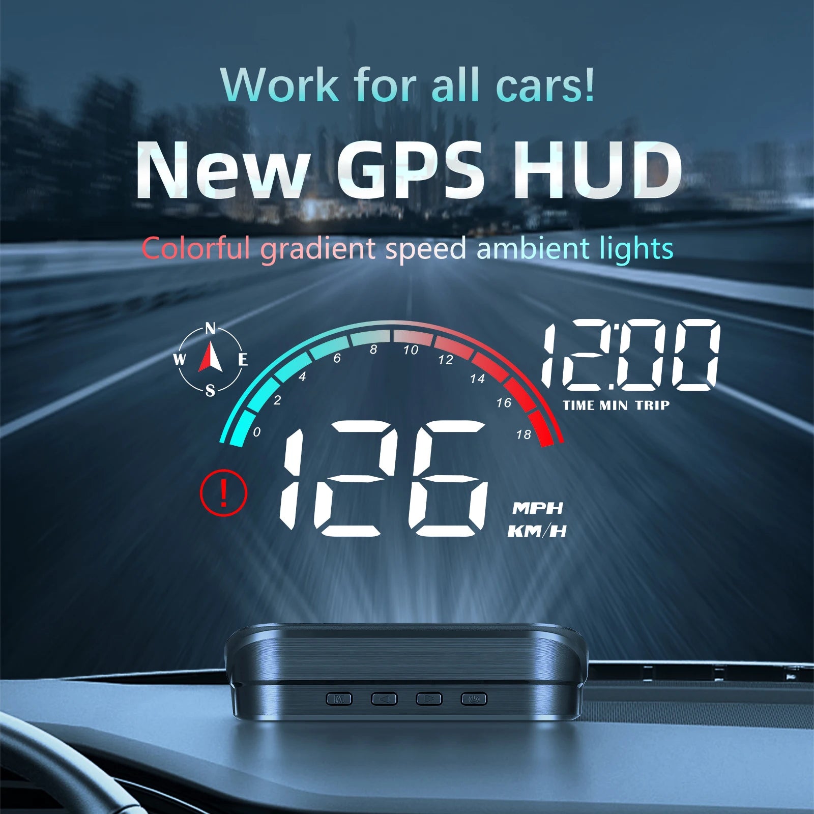 Mydemons™ GPS Speedometer