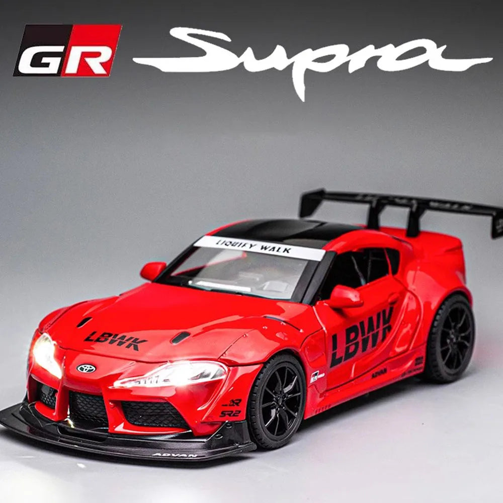 1:22 Scale Toyota Supra Die-cast Model Car